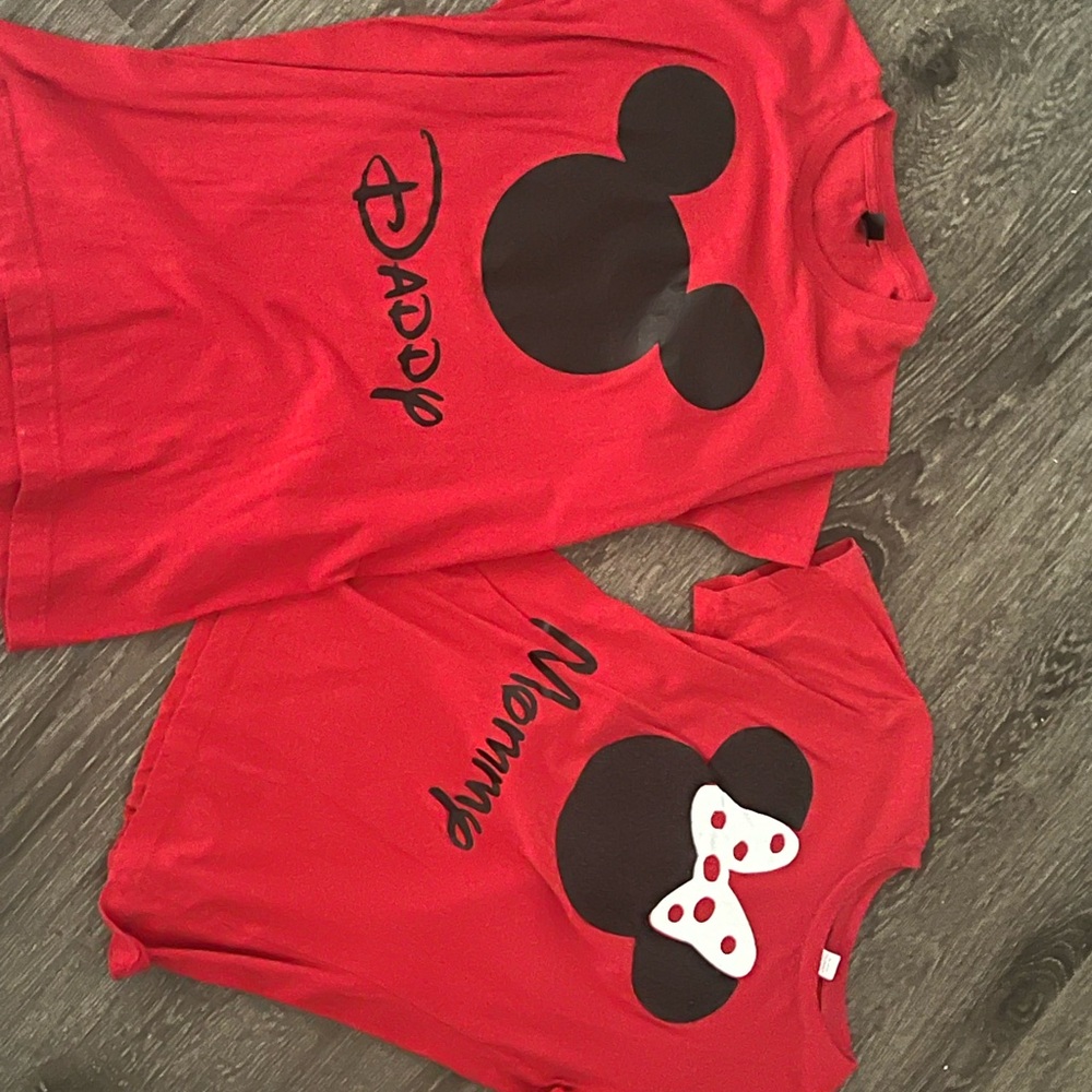 Red Disney Family T-Shirts